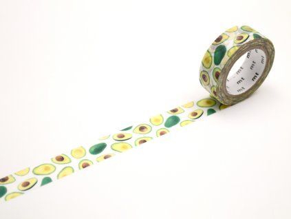 Produkt Washi páska vzorovaná - avocado