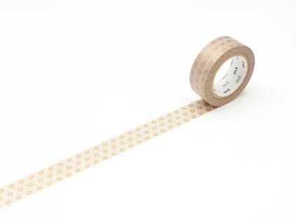 Produkt Washi páska vzorovaná - asanoha sinchu