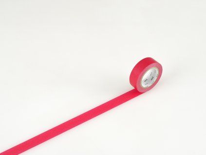Produkt Washi páska jednobarevná - red
