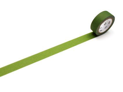 Produkt Washi páska jednobarevná - matte olive green