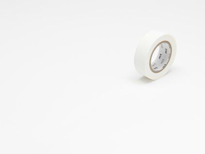 Produkt Washi páska jednobarevná - matte white