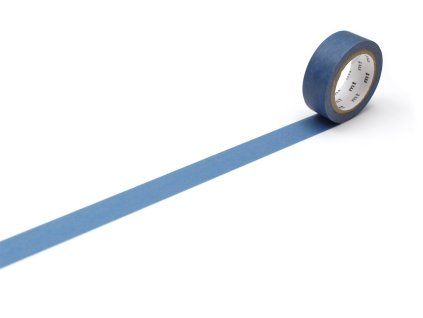 Produkt Washi páska jednobarevná - smoky blue