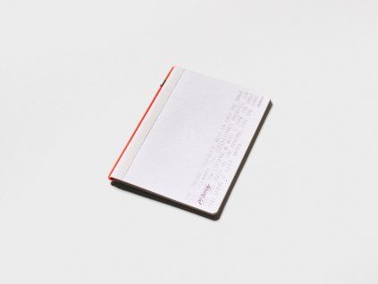Produkt Journal – Checklist na bílém pozadí
