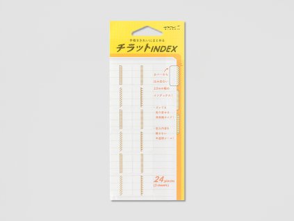 Produkt Designové záložky Midori na bílém pozadí