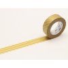Produkt Washi páska geometrická - stripe gold