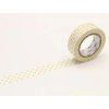 Produkt Washi páska geometrická - dot S gold