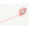 Produkt Washi páska geometrická - dot shocking red
