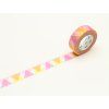 Produkt Washi páska vzorovaná - triangle and diamond pink