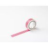 Produkt Washi páska geometrická - border framboise